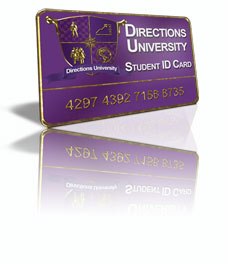 Directions University Student ID Card